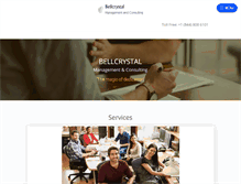 Tablet Screenshot of bellcrystal.com